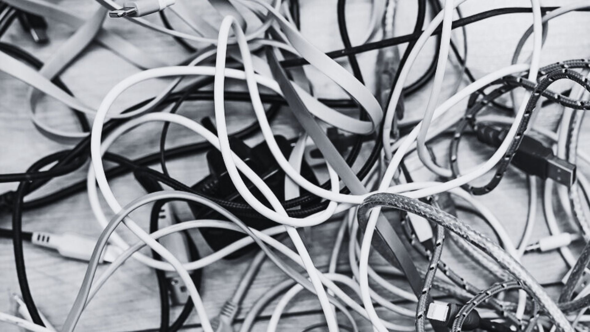 Big cable mess