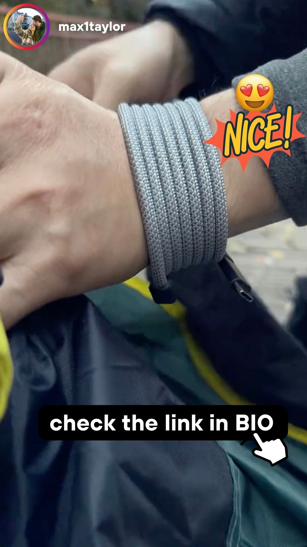 snapmag usb c cable social proof 3 cable in around arm
