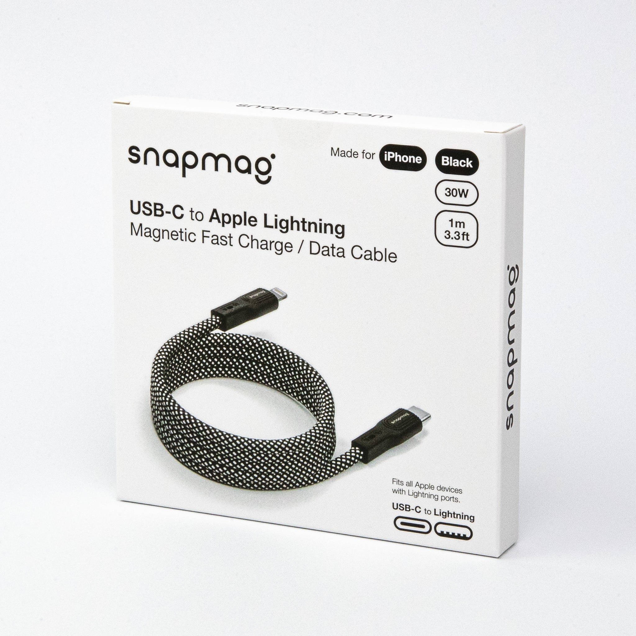 High-Speed Magnetic USB-C - Lightning Cable | Compatible Up to iPhone 14